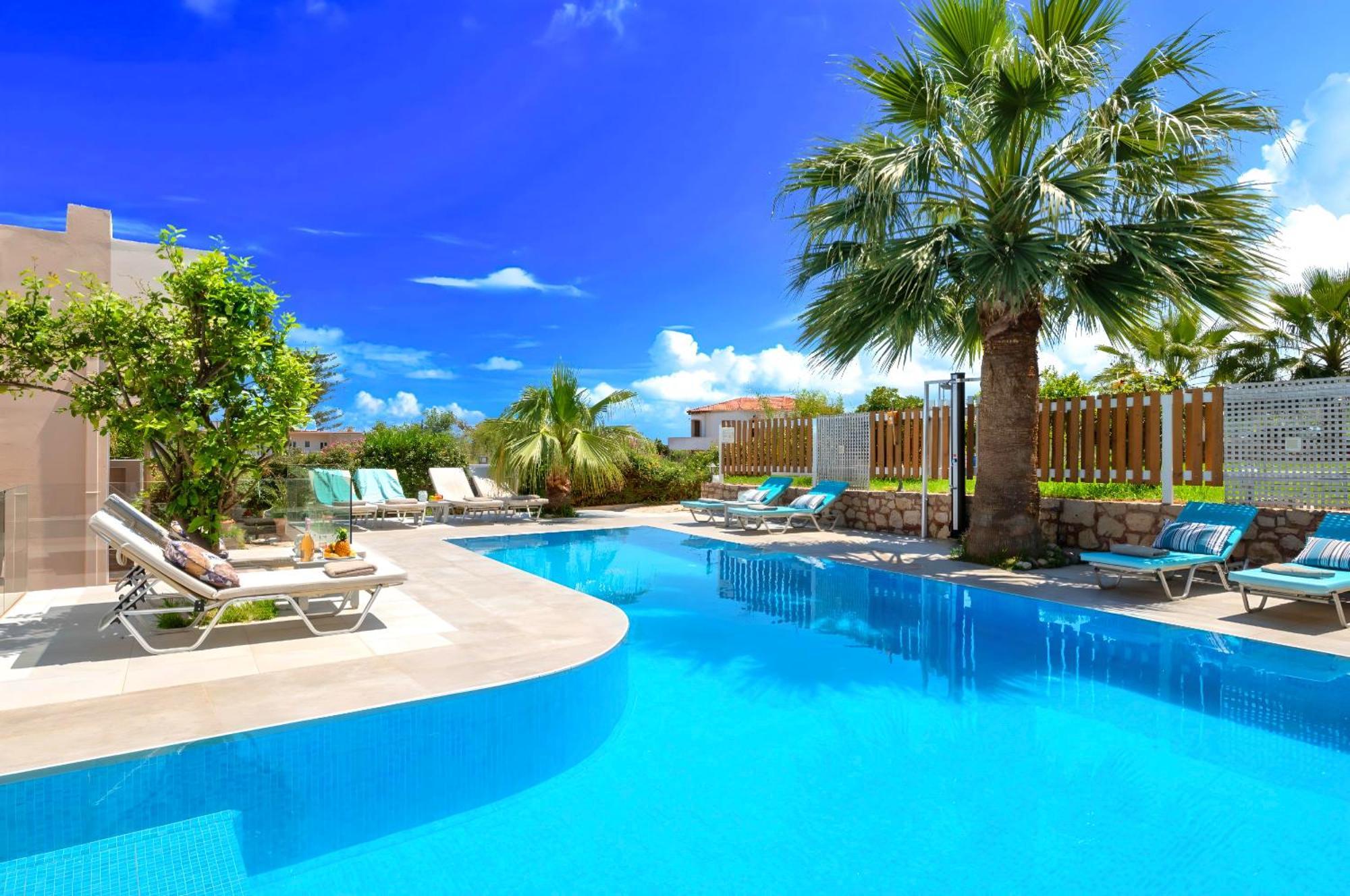 Island Villa Heated Pool Georgioupoli Eksteriør billede